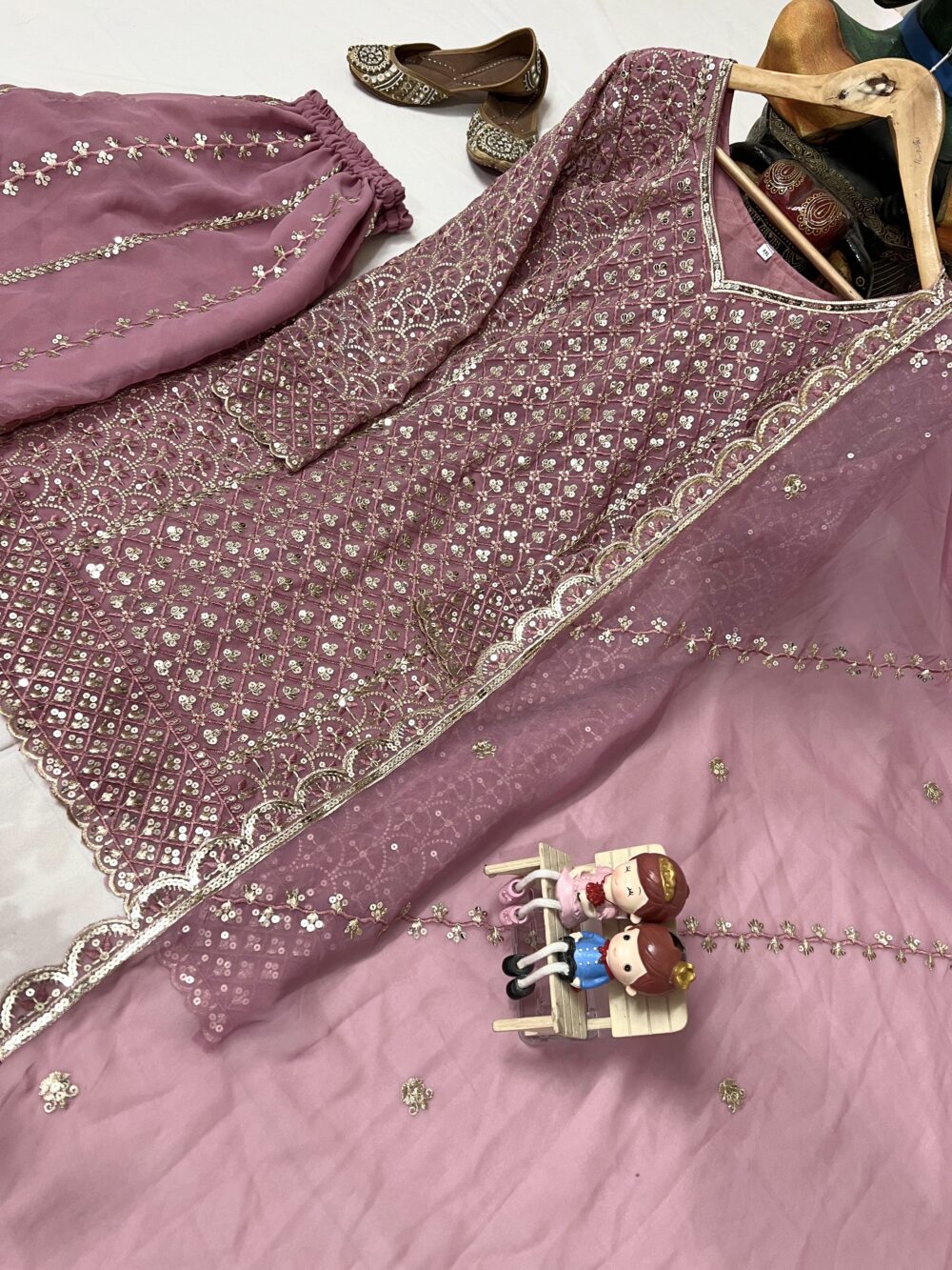 Yasmin Royal Embroidery Ensemble - Image 25