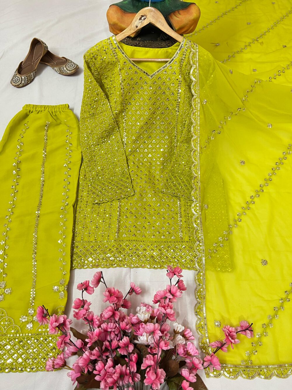 Yasmin Royal Embroidery Ensemble - Image 7