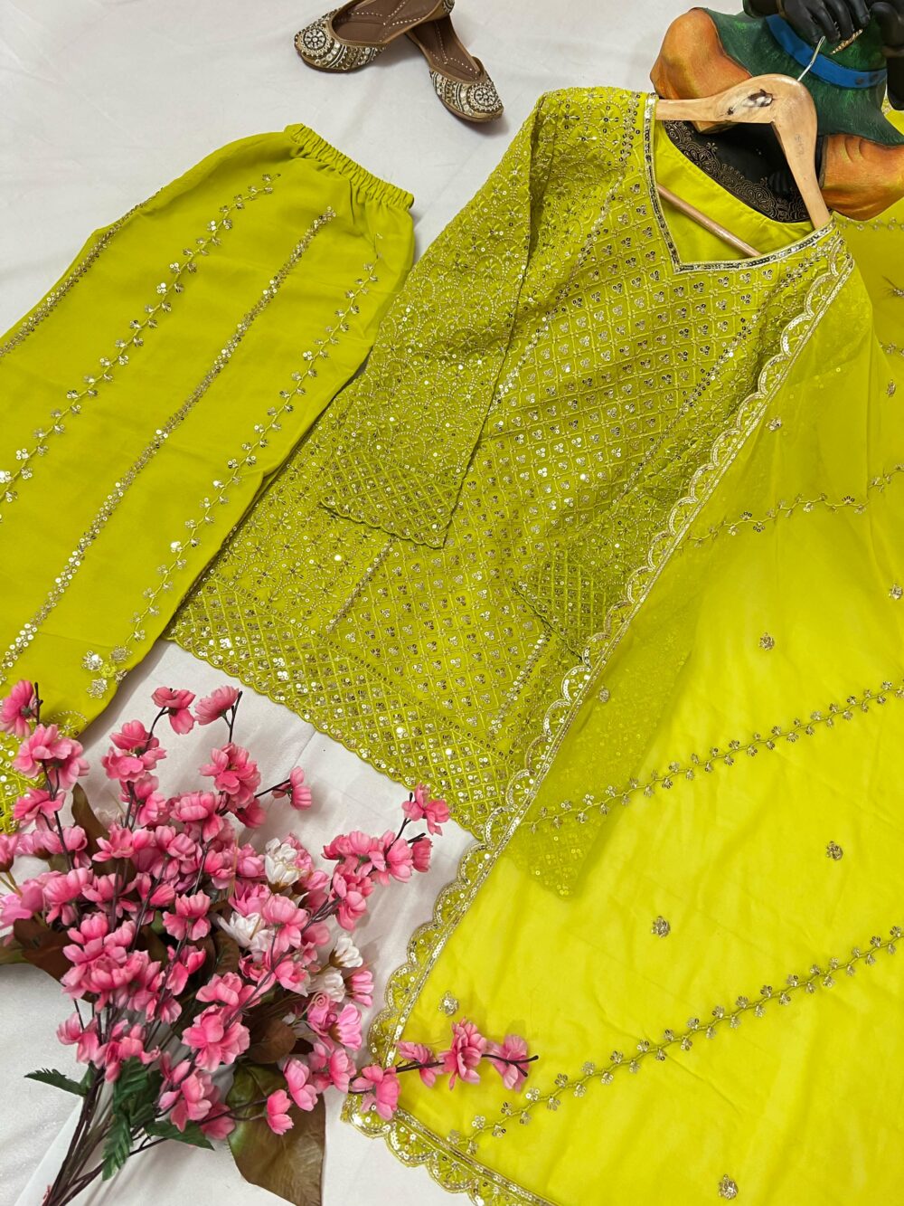 Yasmin Royal Embroidery Ensemble - Image 9