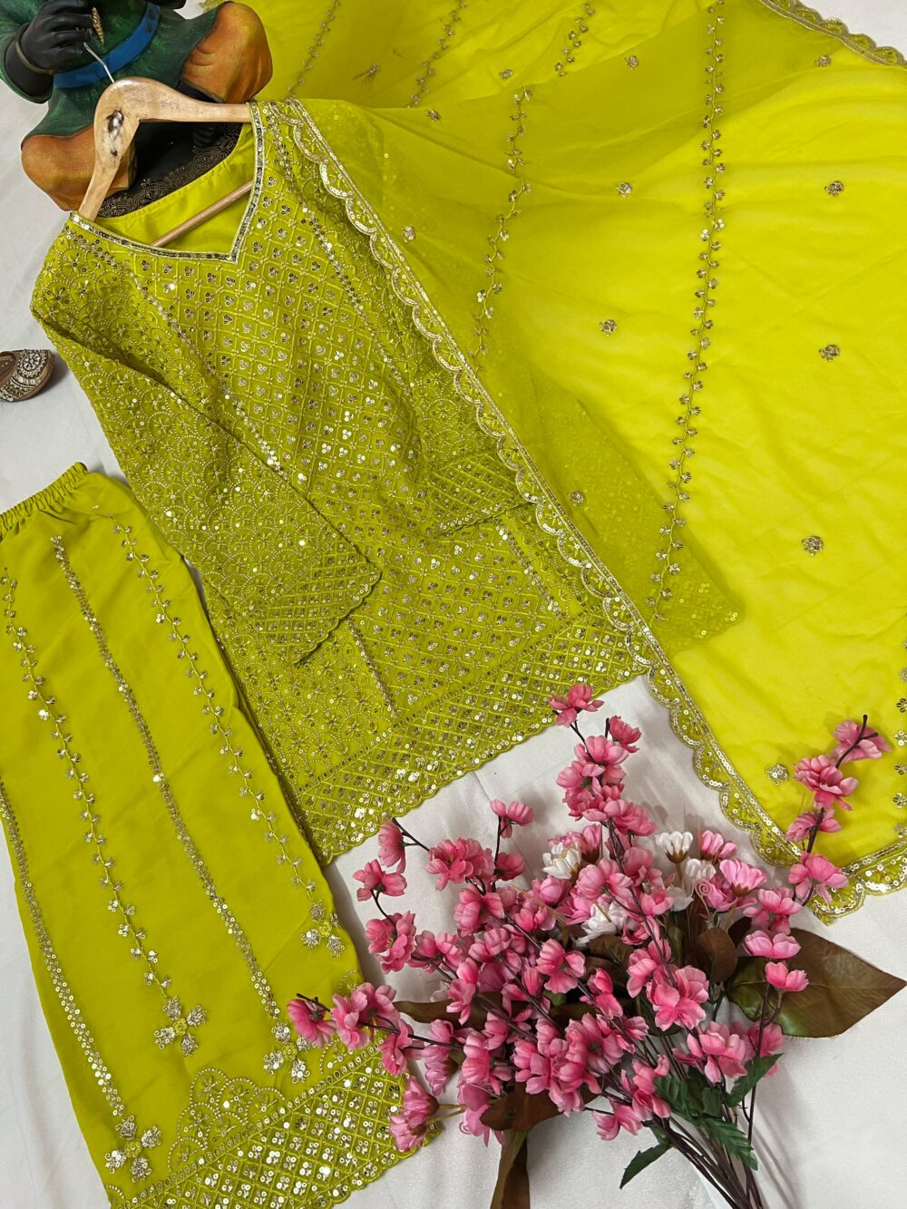 Yasmin Royal Embroidery Ensemble - Image 8
