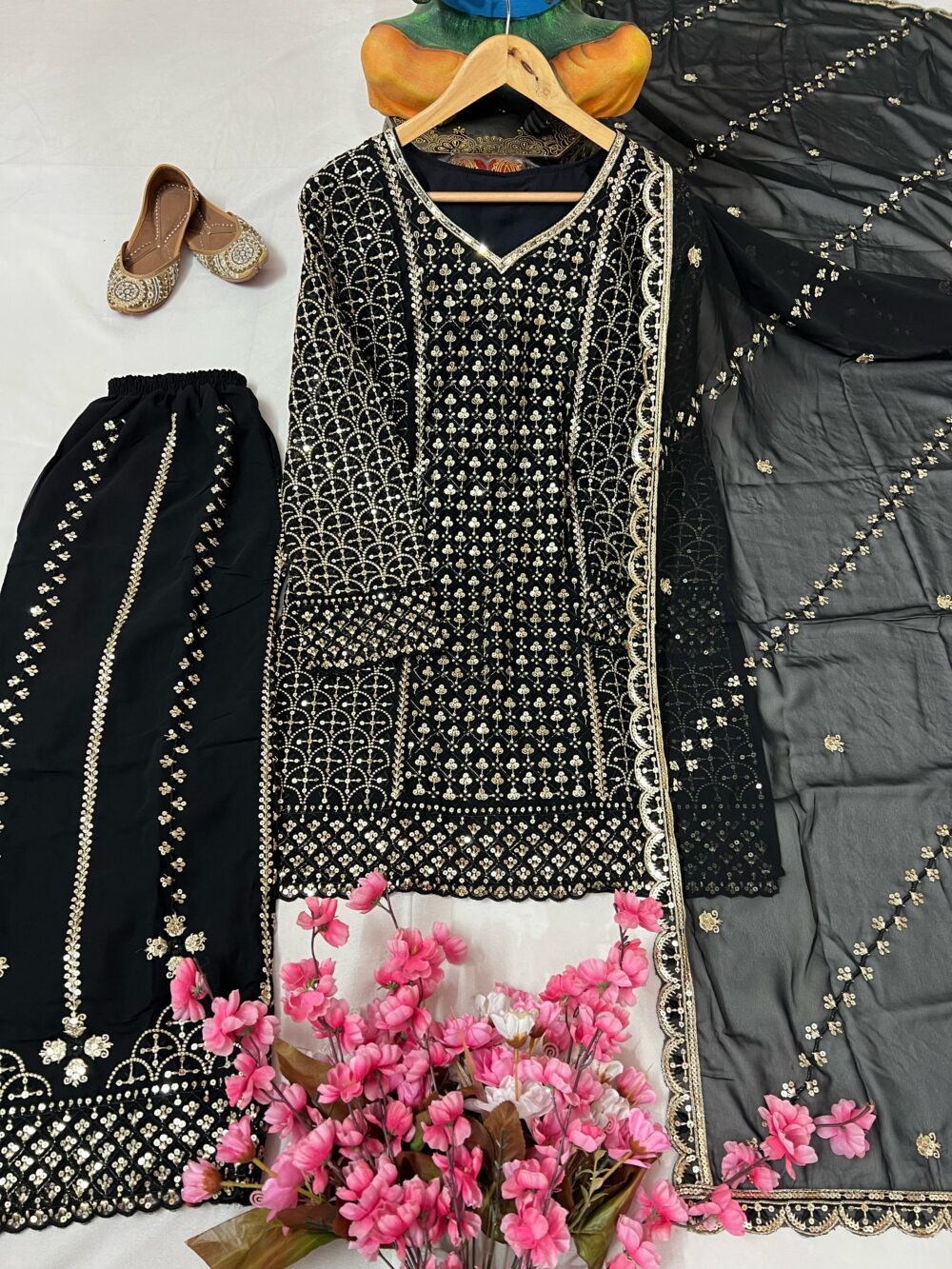 Yasmin Royal Embroidery Ensemble - Image 11