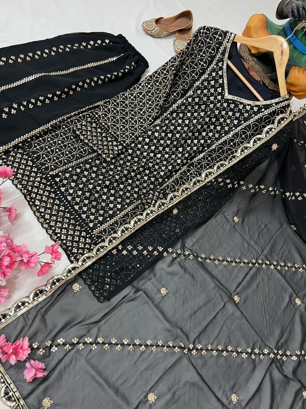 Yasmin Royal Embroidery Ensemble - Image 13