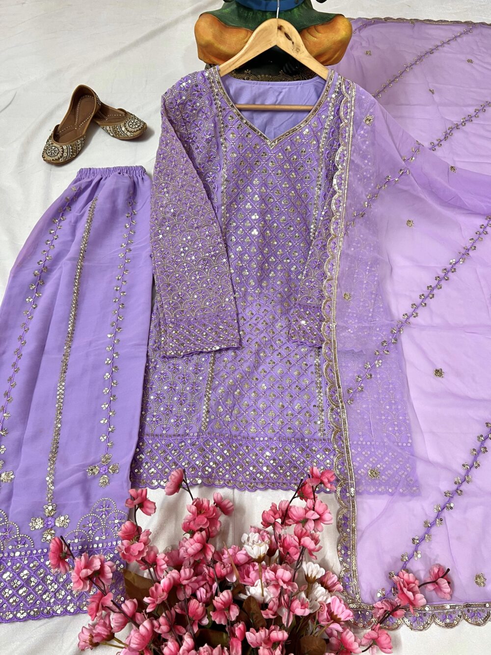 Yasmin Royal Embroidery Ensemble - Image 15