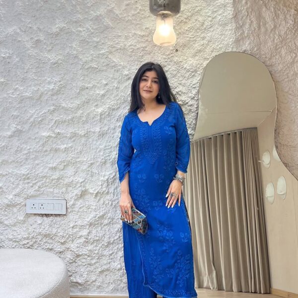 Myra Elegant Threadwork Suit