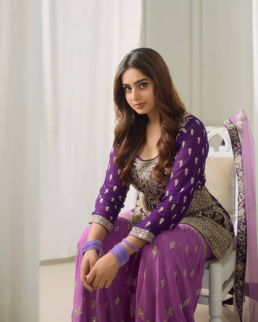 Aangan Queen Sharara Suit - Image 3