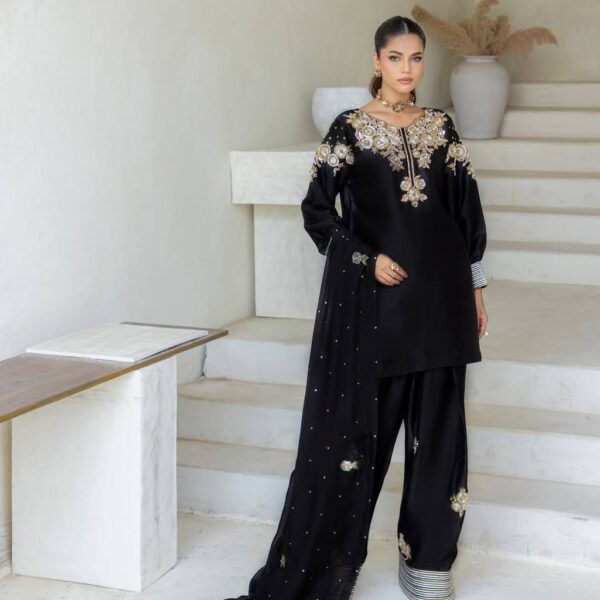 Falak Obsidian Floral Festive Wear