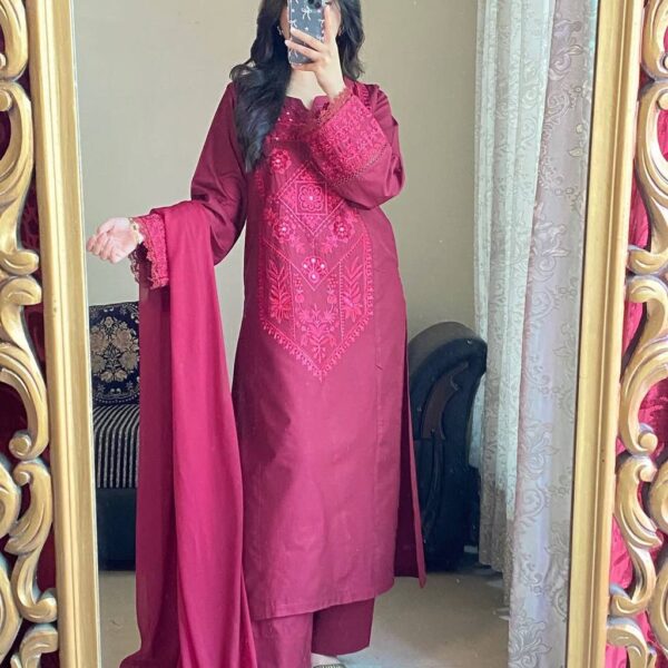 Meher Crimson Glow Kurta Collection