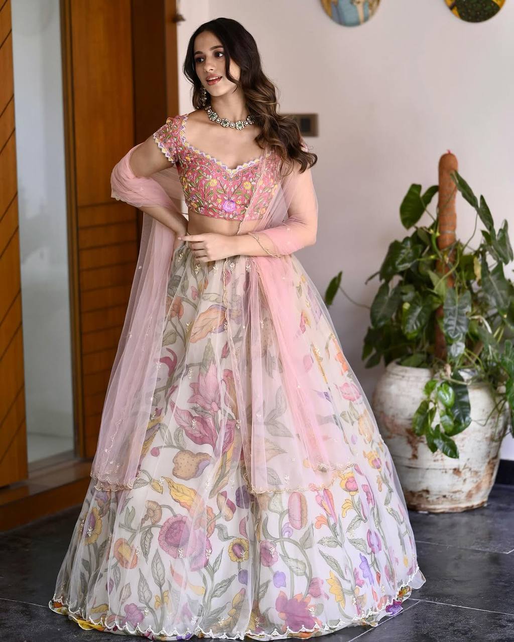 Lily Charm Printed Lehenga